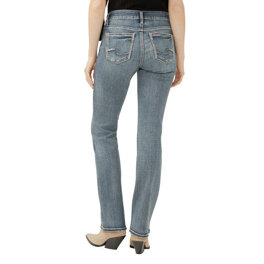 Katrina Mid Rise Slim Bootcut Stretch Non-Distress By Silver Jeans