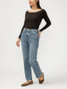 Faye High Rise Straight Leg Non Distressed by Silver Jeans
