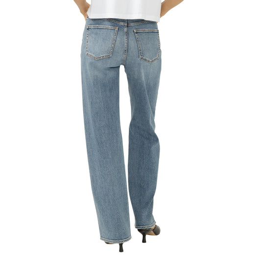 Cecelia High Rise Trouser Non-Distressed By Silver Jeans