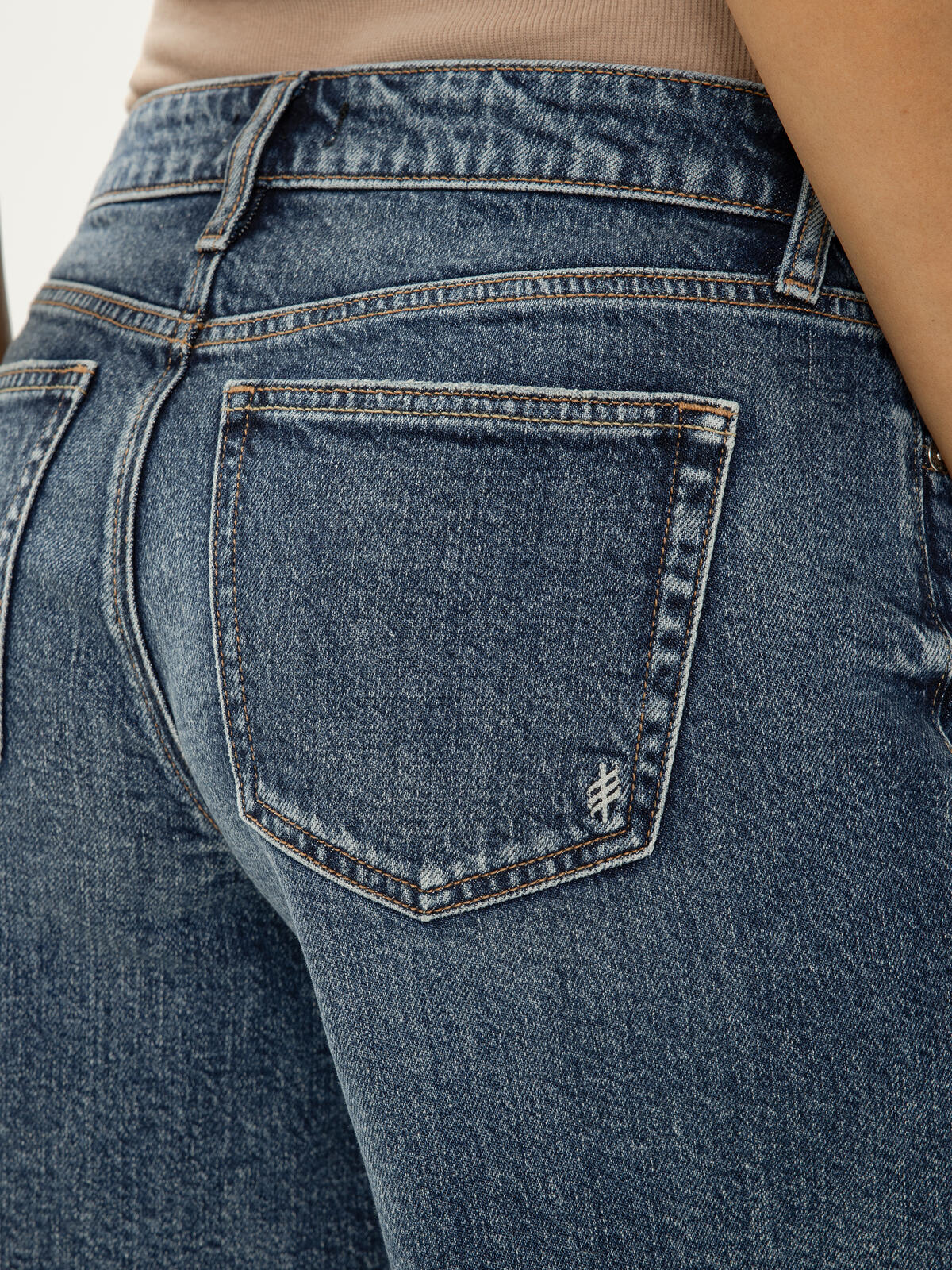 Meadow Lane Long Denim Shorts by Silver Jeans Co.
