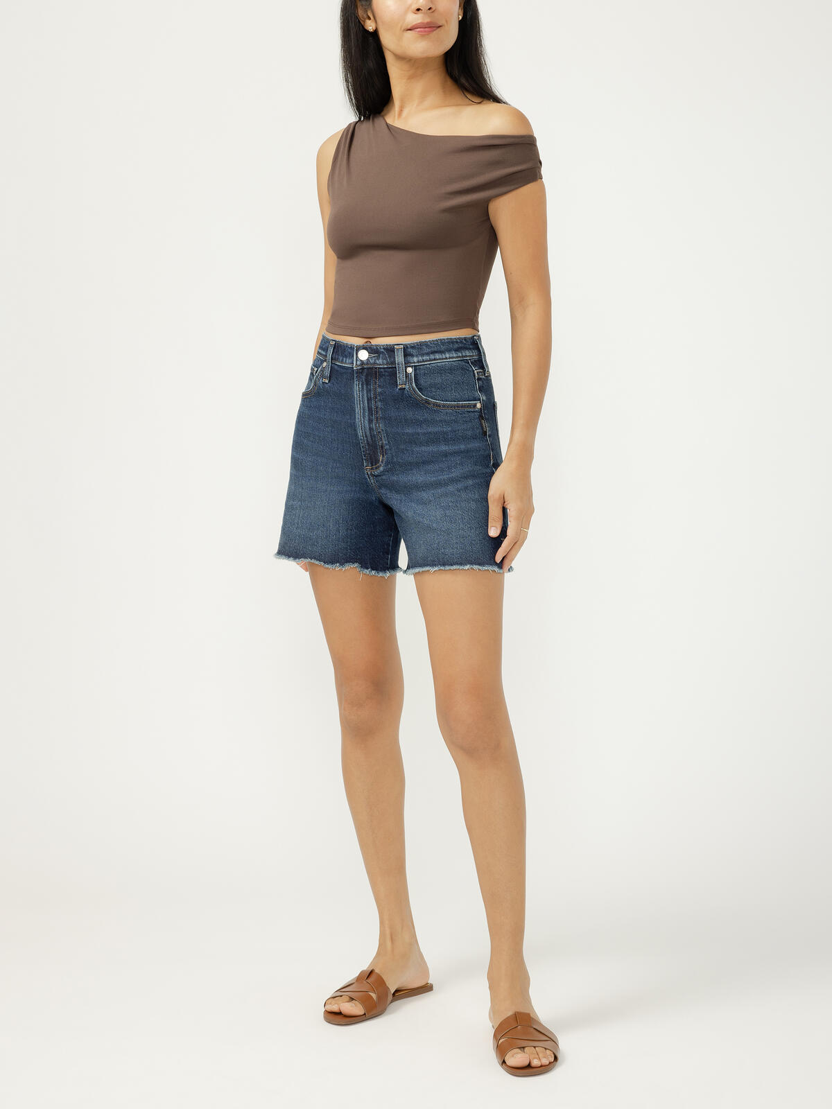 Timeless High Rise Shorts By Silver Jeans