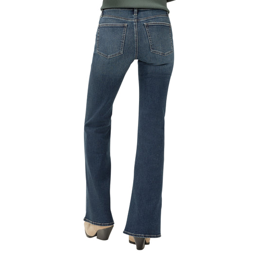 Opal Mid Rise Flare Leg Non-Distressed By Silver Jeans