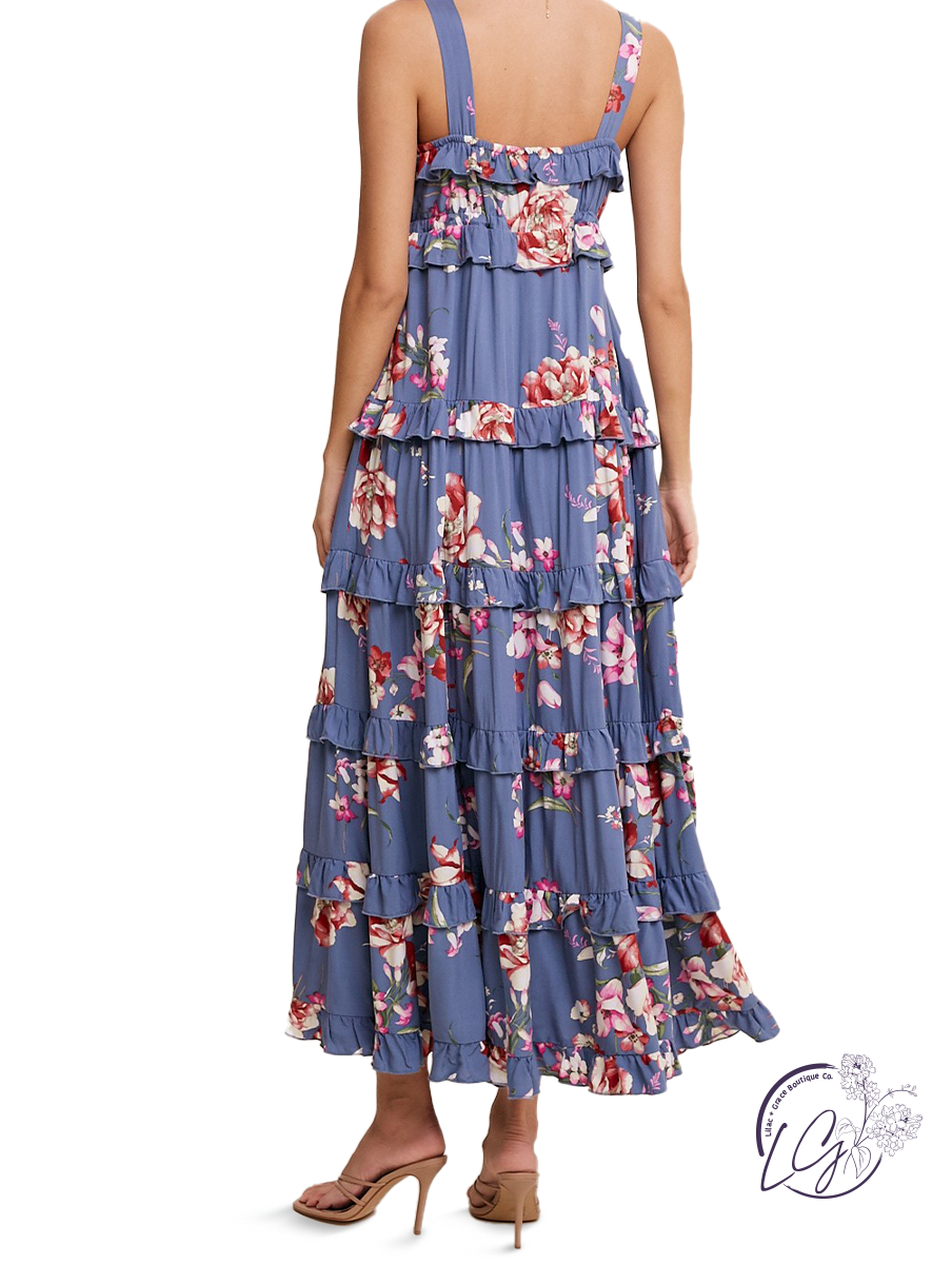 Petal Path Vacation Maxi Dress