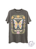 Kindness Is Free Butterfly Graphic Top