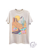 Curvy Desert Road Graphic Top