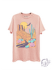 Curvy Desert Road Graphic Top