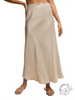 Moonlit Satin Flow Skirt