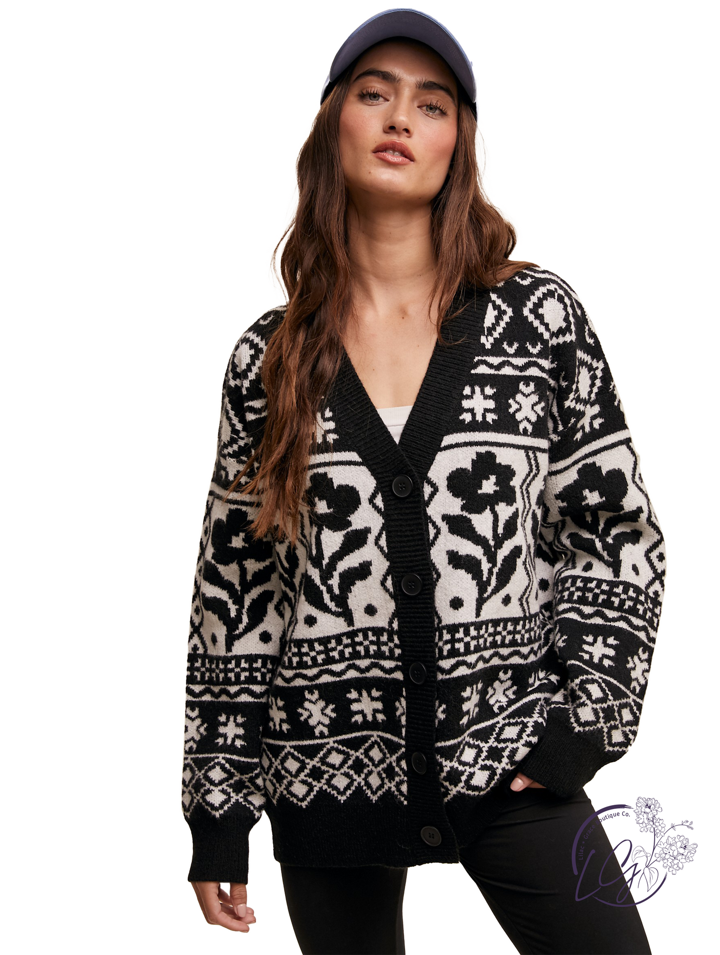 Cozy Pines Knit Cardigan