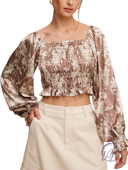 Sunlit Summer Square Top