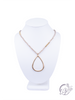 Long Teardrop Necklace Set