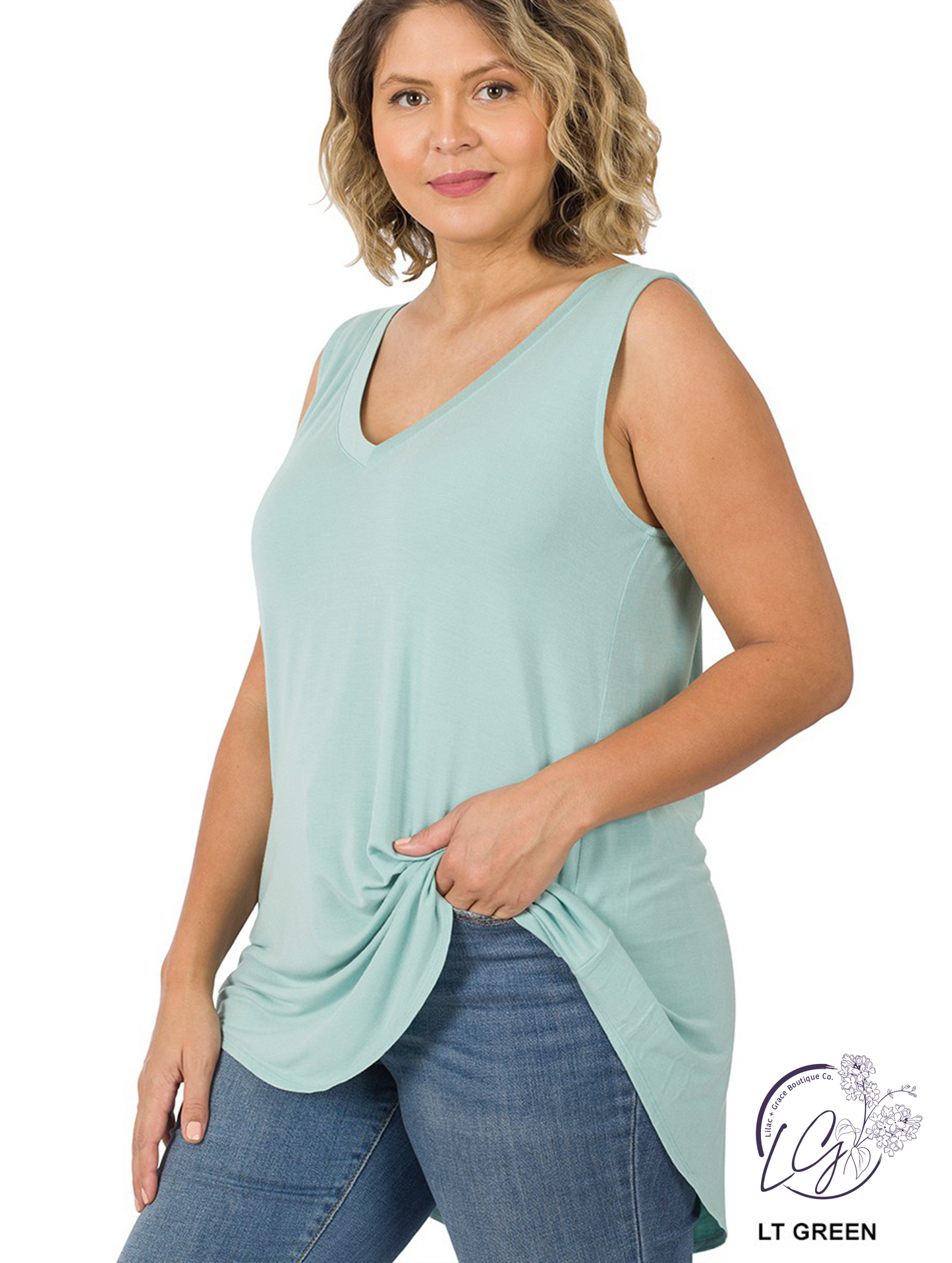 Curvy Smooth Vibe Tank
