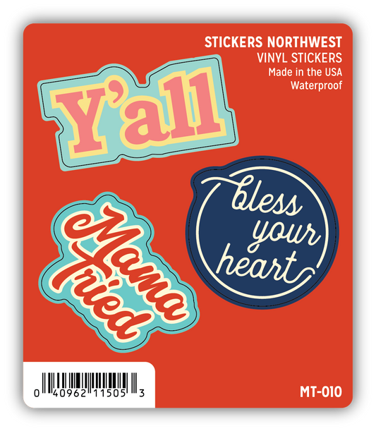 Southern Mini Trio Sticker Pack