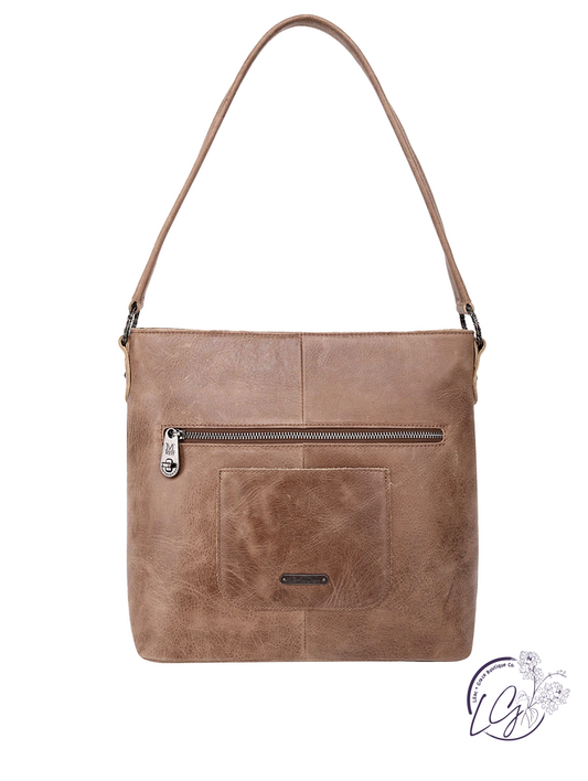 Montana West Real Leather Hair-On Cowhide Buckle Bag