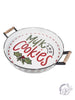 Milk and Cookies Enamel Tray