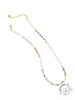 Pearl Accented Seed Bead Necklace