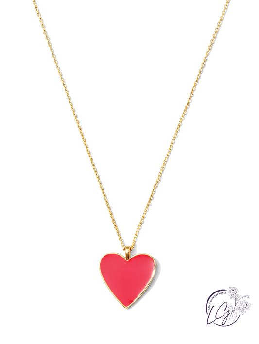 Colorful Heart Necklace