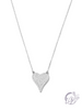 Pave Heart Necklace