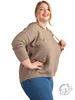 Curvy Holiday Plans Sparkle Sweater