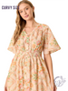 Curvy Green Meets The Sun Dress