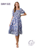 Curvy Colors In Every Stitch Dress