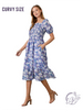 Curvy Colors In Every Stitch Dress