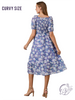 Curvy Colors In Every Stitch Dress