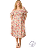 Curvy Rich Textures Speak Dress