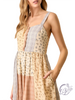Tones In The Air Collage Dress