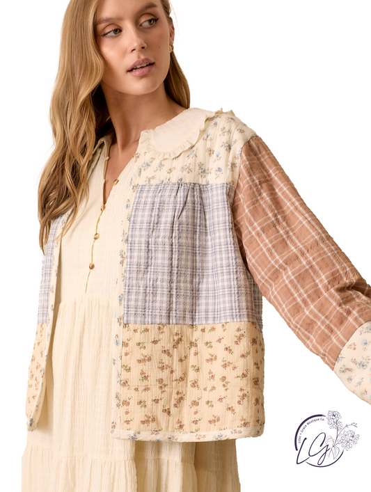 Faded Squares Meet Jacket