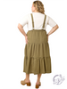 Curvy Sunday Layers Overall Dress