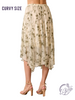 Curvy Ripples Dance Gently Skirt