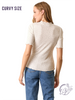 Curvy Frame Flora Top