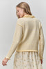 Petal Stripe Cardigan