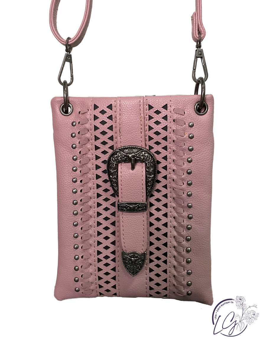 Pink Mini Cross Body Bag