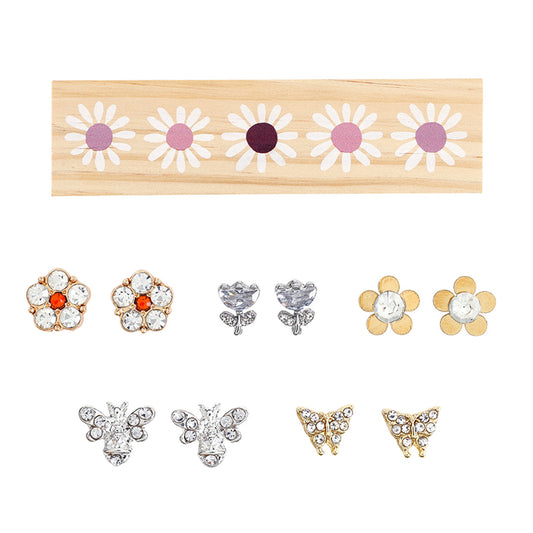 Boxed Earring  - Spring
