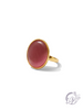 Round stone adjustable ring