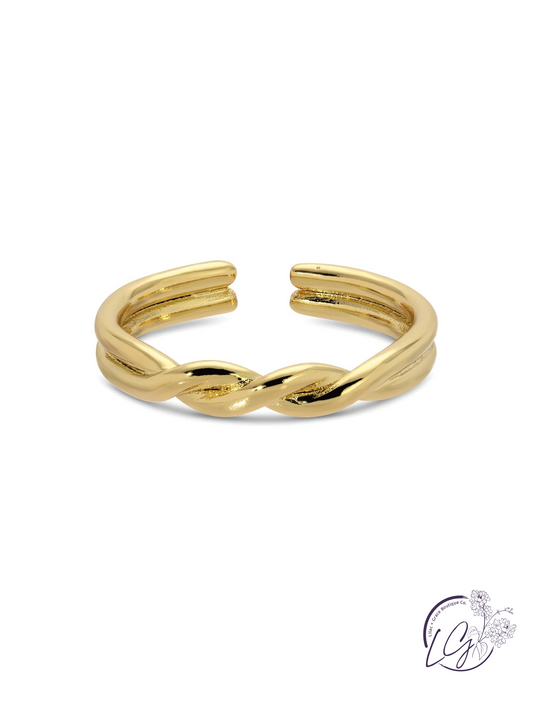 Simple Twist Adjustable Ring