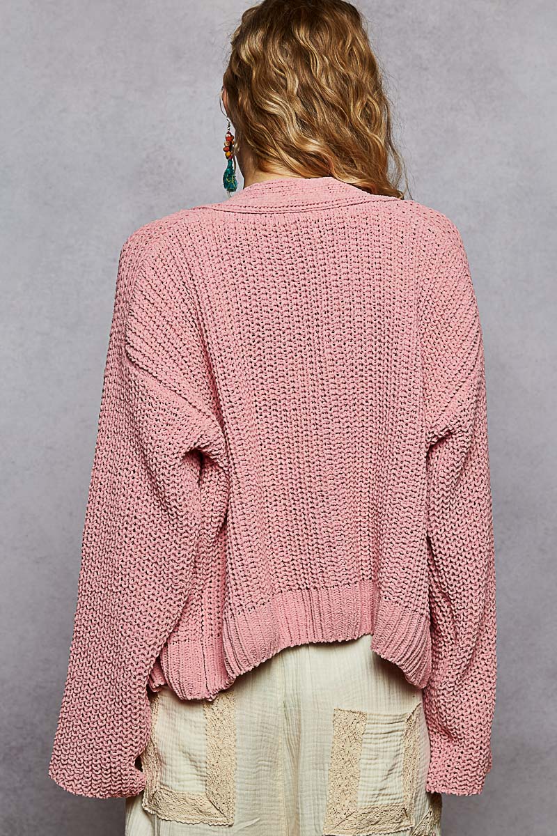 Petal Knit Cradigan