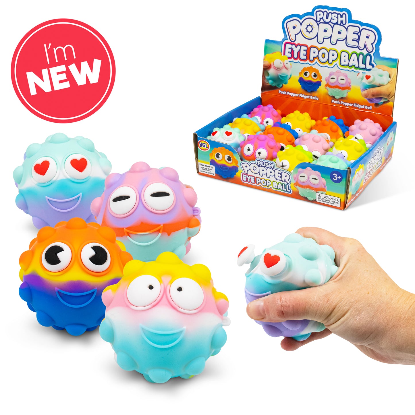 Eye Popper Fidget Ball