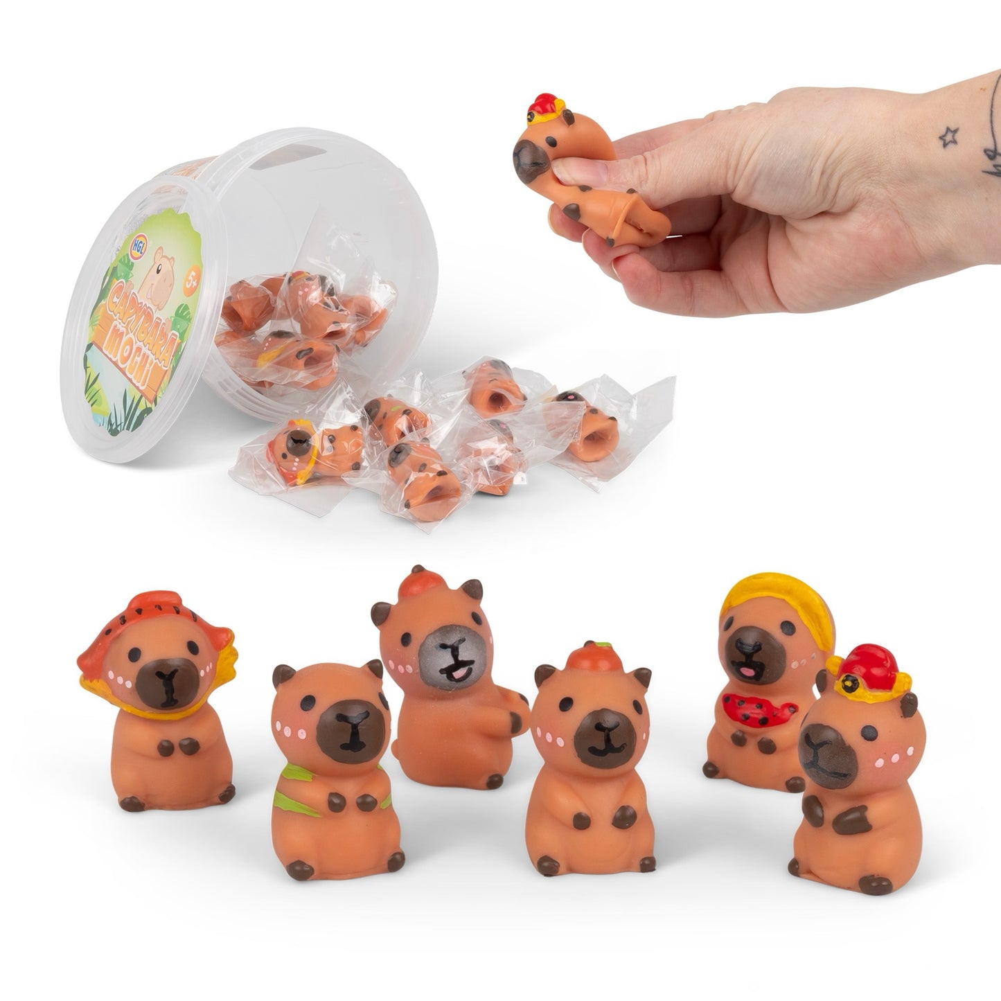 Capybara Mochi Tub