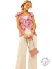 Gardenia Grace Woven Top