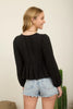 Petal Charm Tie Top
