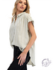 Waves of Ease Blouse Top