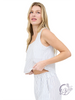 Saltair Lines Sleeveless Pinstripe Tank