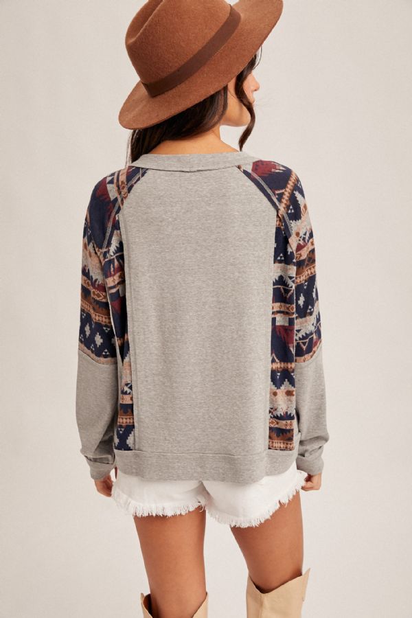 Nordic Trails Knit Top