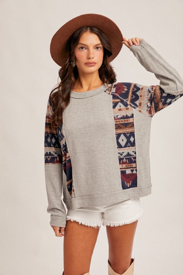 Nordic Trails Knit Top