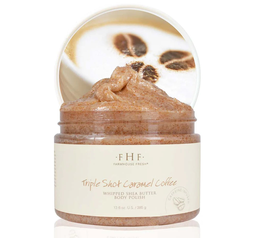Triple Shot Caramel Coffee Whipped Shea Butter Body Polish