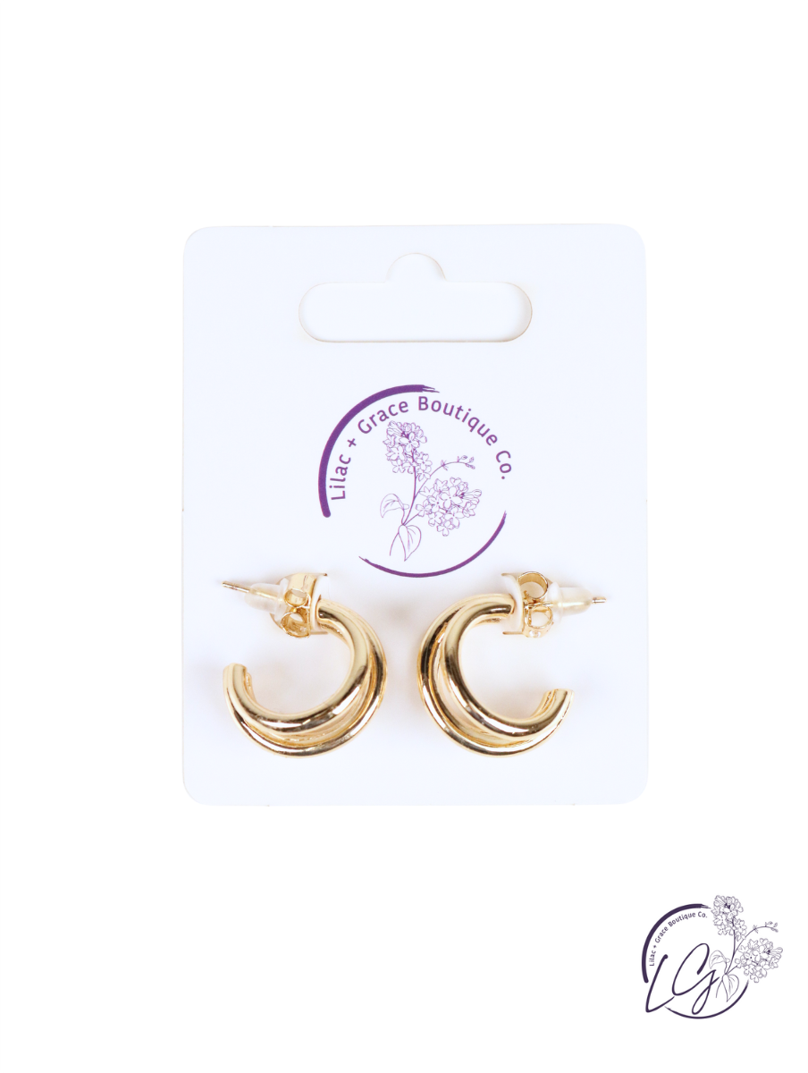 Three Rings Earrings