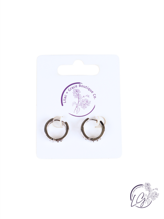 Small Greek Hoop Earring