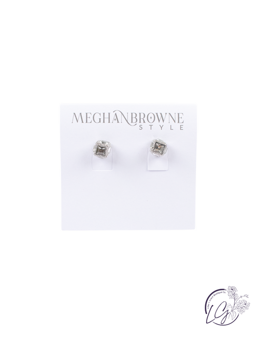 Cube Crystal Earrings